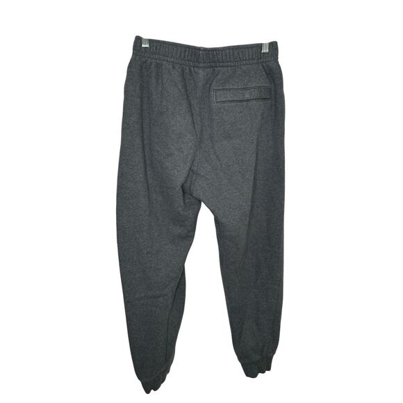 Nike Boys Gray Jogger Athletic Regular Fit Gym Draw String Fleece Sweatpants SM - Picture 4 of 8